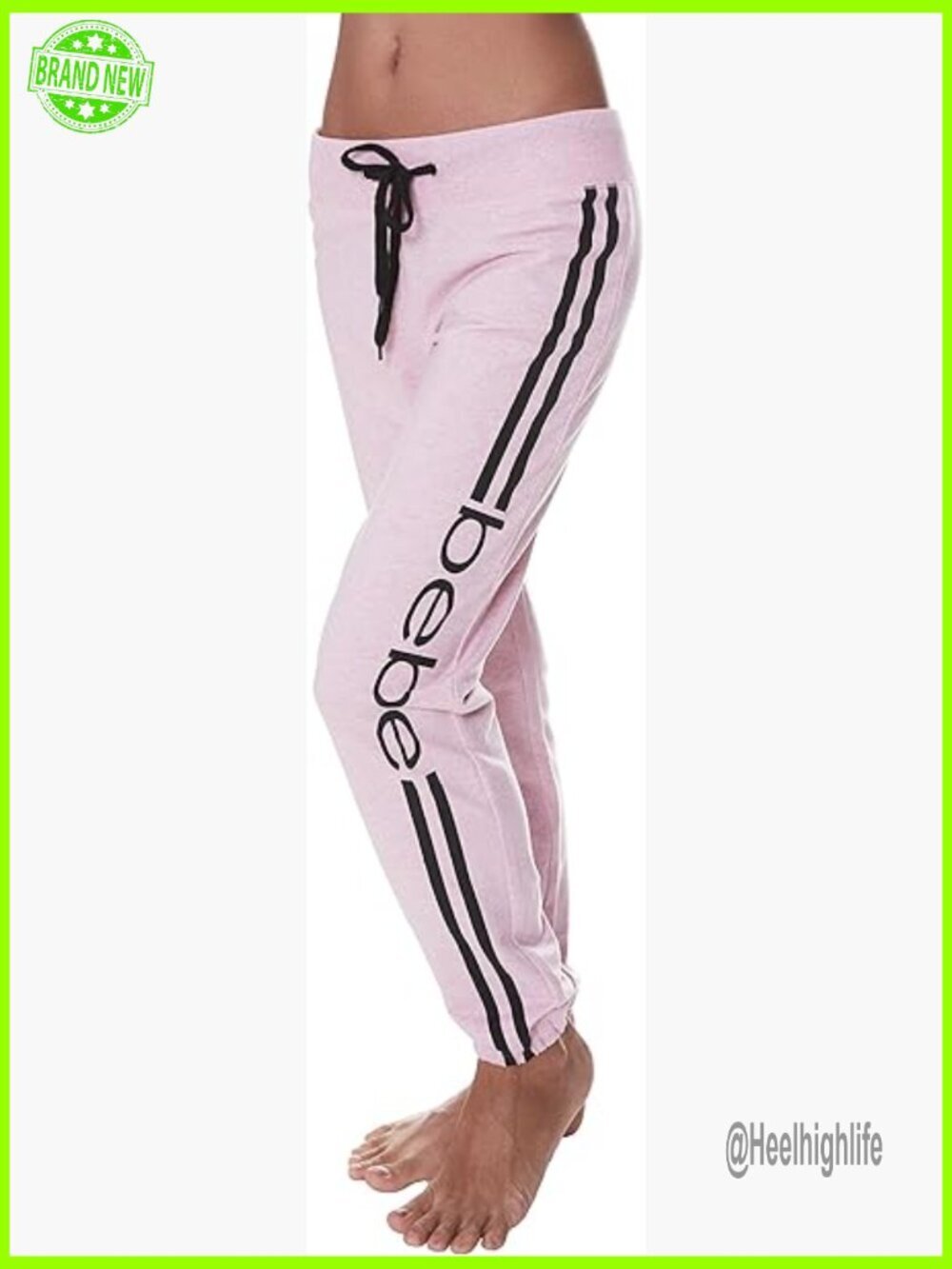 French Terry Sweatpants with Gathered Cuffs, Slim Fit Lounge Pants